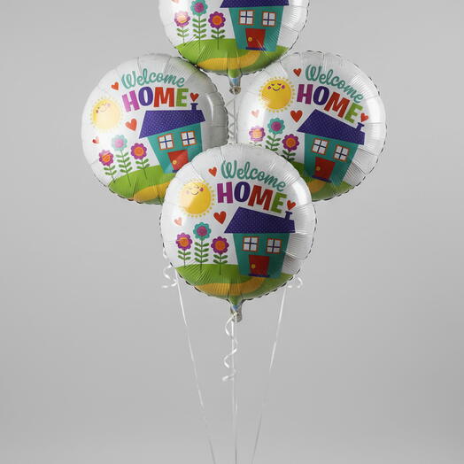 Welcome Home Helium Balloons