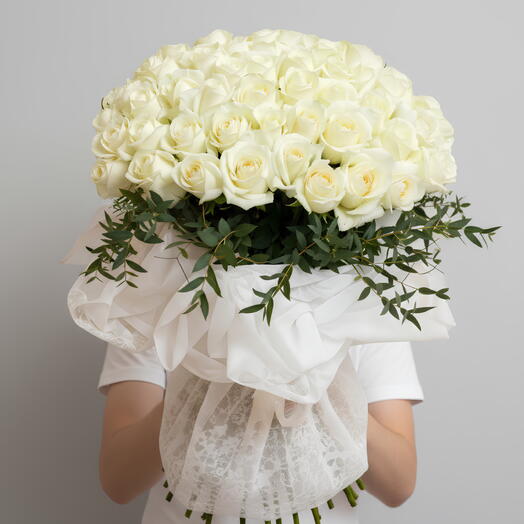 Symphonie d'ivoire | avec eucalyptus | Symbole de pureté et de luxe