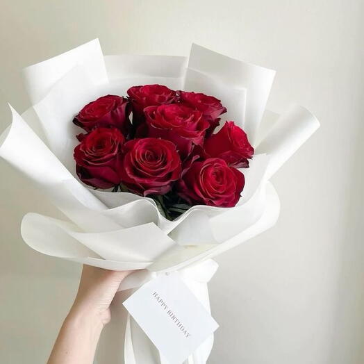 Ramo clásico de rosas Scarlet Grace