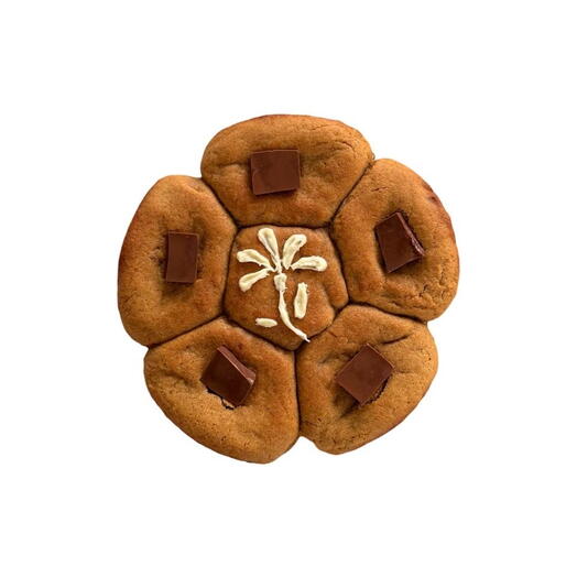 Цветок печенья