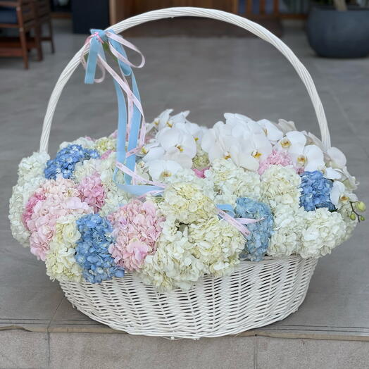 Luxury Basket For the Love of Hydrangeas