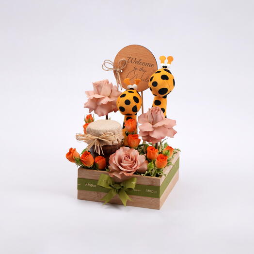 Welcome New Born Gift Tray