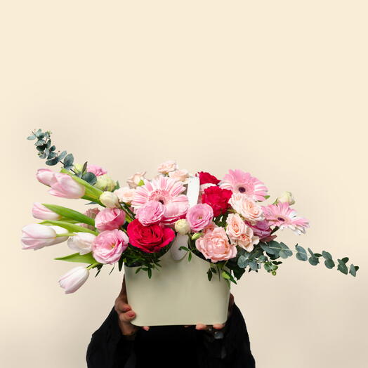 Цветочная корзина «Сладкая Серенада»