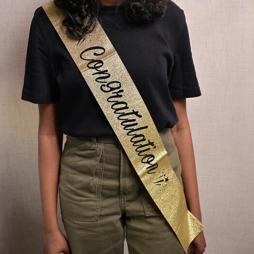 Congratulation Sash-1  6725