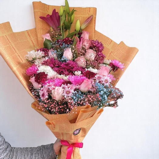 Colorful flowers bouquet