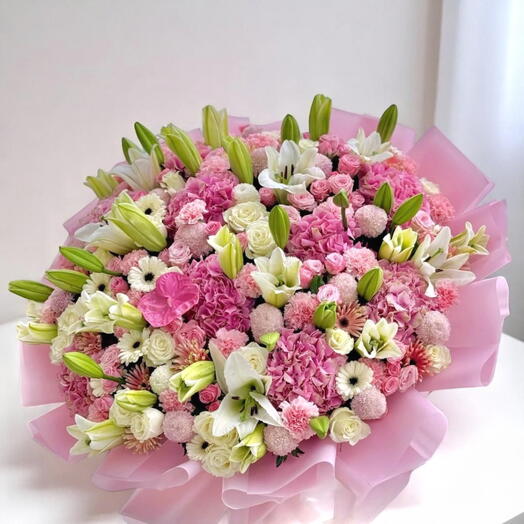 Bouquet Paradis Rose