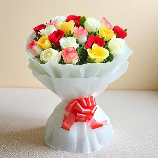 31 Roses Mélangées