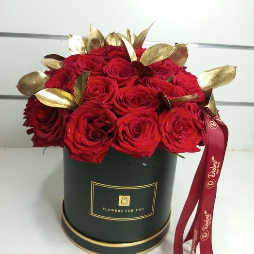 41 Red Roses Box