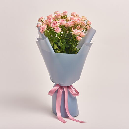Delicate -35 pink sprayrose Bouquet