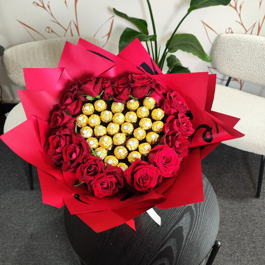 RBR Golden Heart Roses