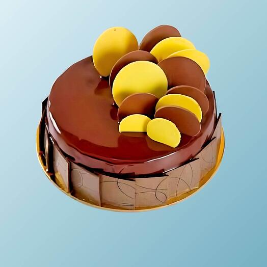 Шоколадный торт с фаджем