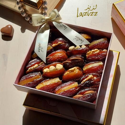 Stuffed Date Pink Gift Box