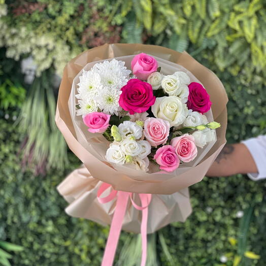 Golden Pearl Hand Bouquet