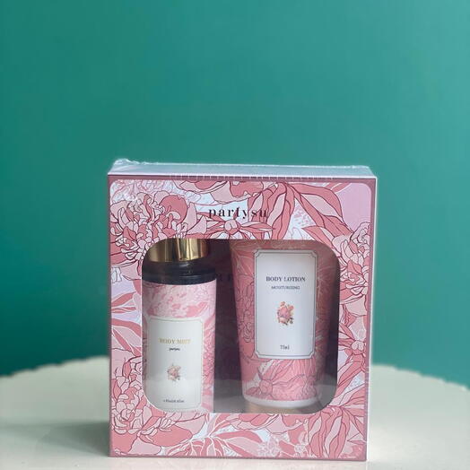 Лосьон для тела 75 мл и мист для тела 85 мл partysu