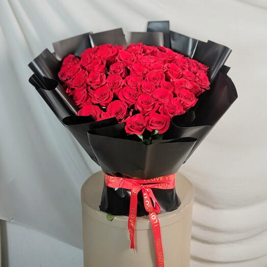 Ecuador red rose beauty