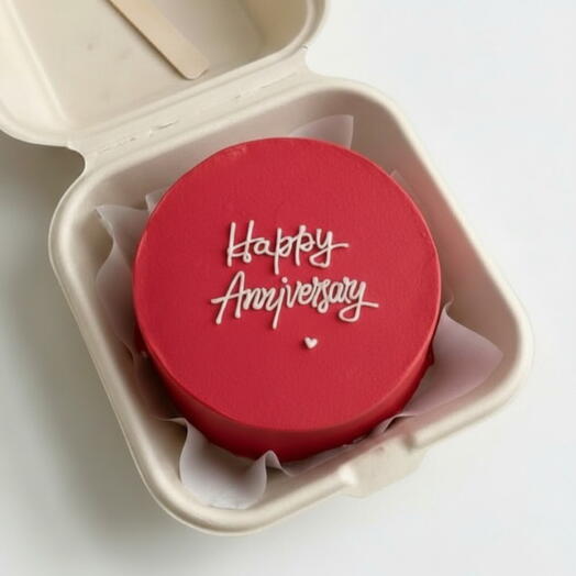 Crimson Love Bento Cake