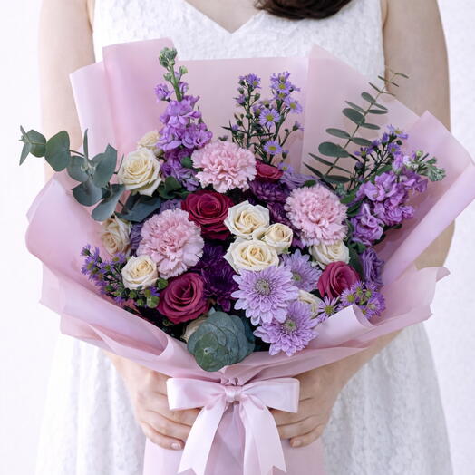 Floración Lavanda Rosada