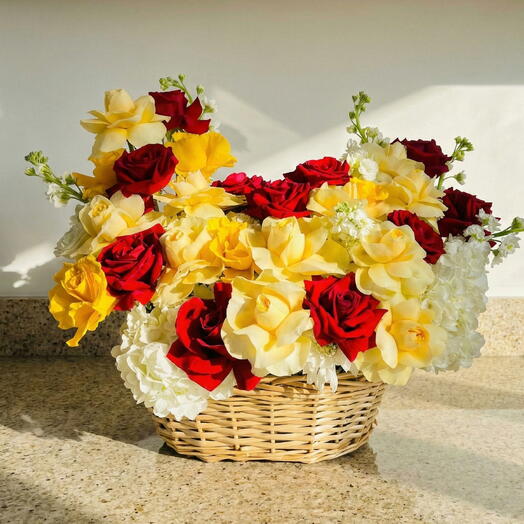 Blushing Flowers - Romantic Elegance in Bloom