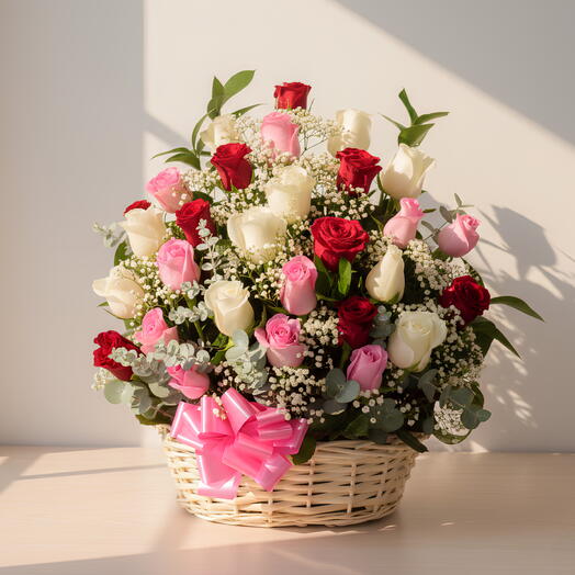 Румянец   Алый Гармония Корзина