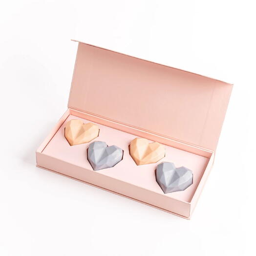 Caja de regalo de chocolates Chunky Hearts