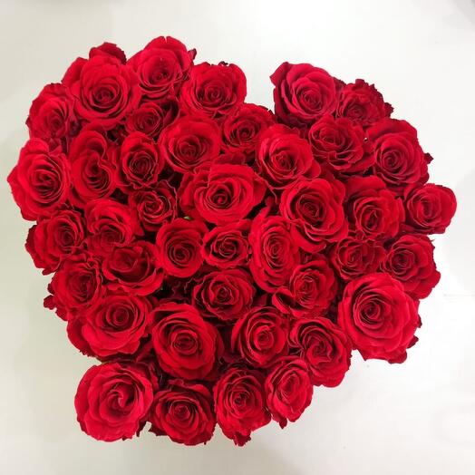 Цветы в коробке