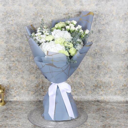 Peaceful Wishes Flower Bouquet