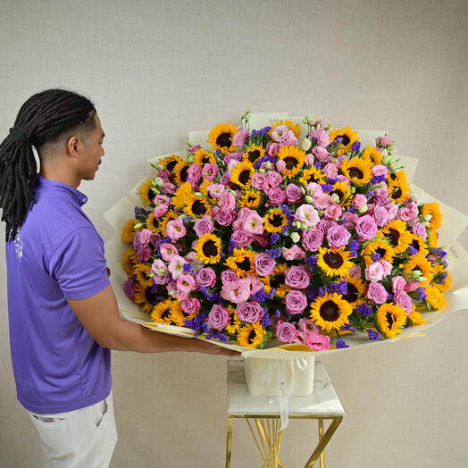 Букет «Золотой урожай»-1809