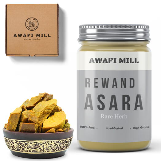 AWAFI  MILL Rewand Asara | Indian Rhubarb Extract - Bottle of 100 Gram