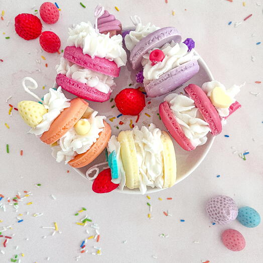 Набор свечей-макарун – Сладкий  Элегантный подарок на любой случай