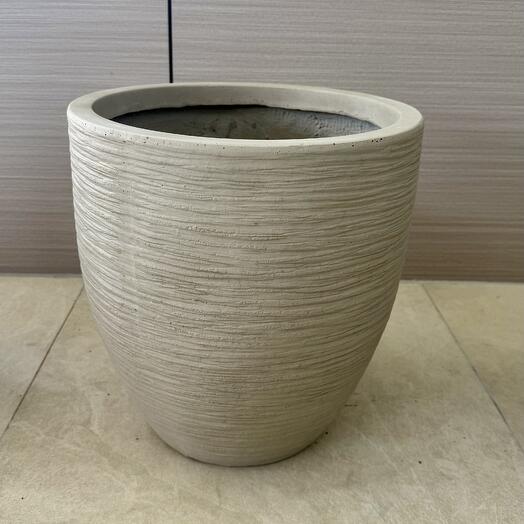 Горшок GRC бежевого цвета 38x35 см