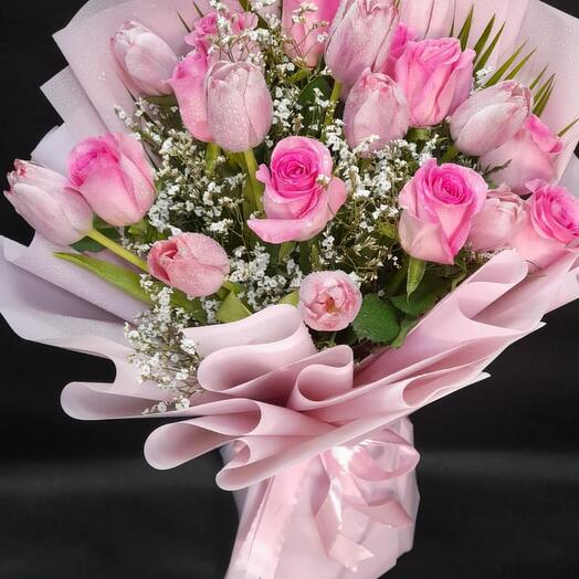 Pink Floyd rose bouquet