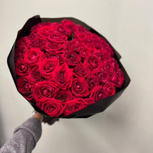 Ramo de 51 rosas rojas premium bloo