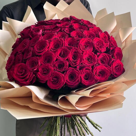 51 букет красных роз 963