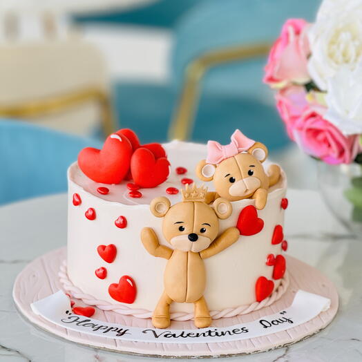 Couple Bear Cake
