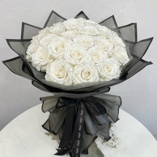 Elegant Classic White Rose