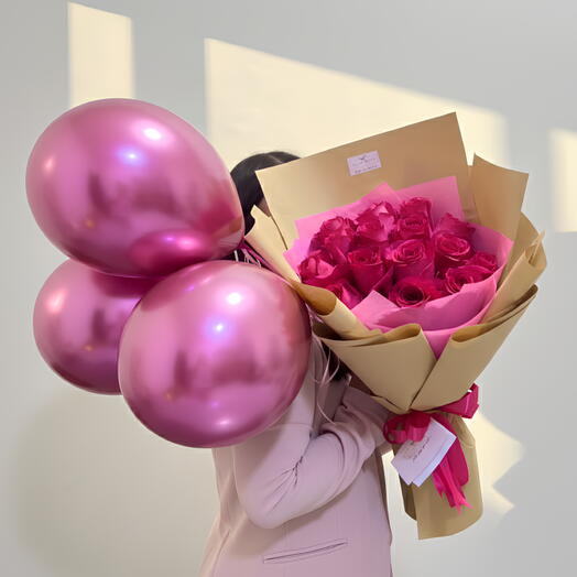 Роскошное розовое торжество