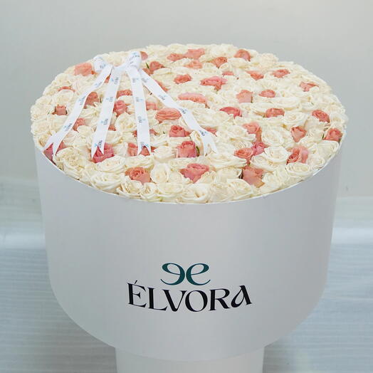 Коробка гармонии с лепестковыми розами