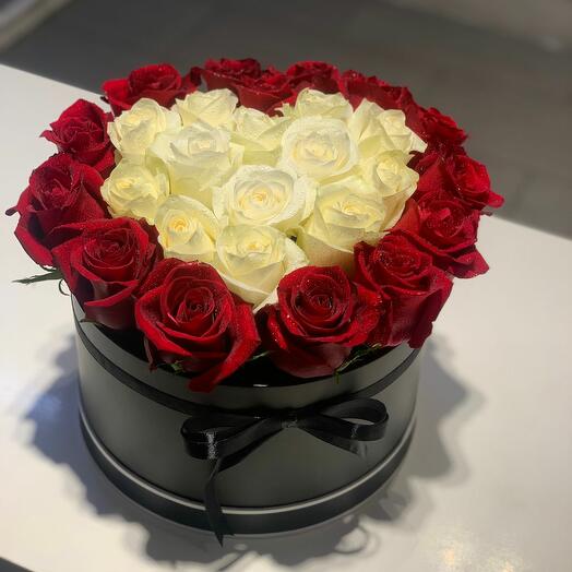Heart shape bouquet for lover
