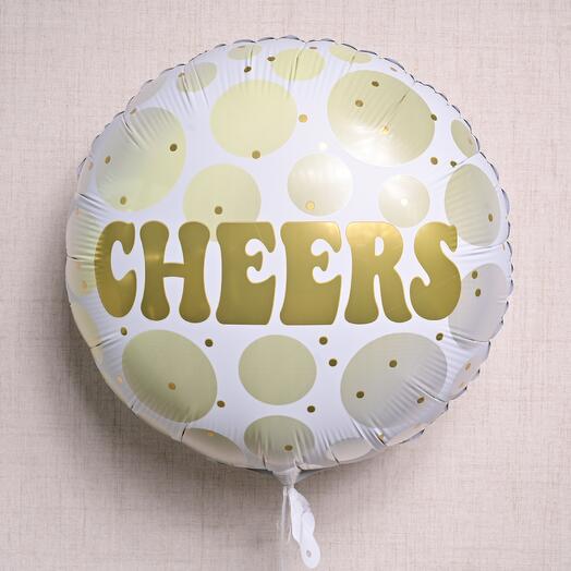 Celebrate in style with our Cheers Foil Balloon  6965