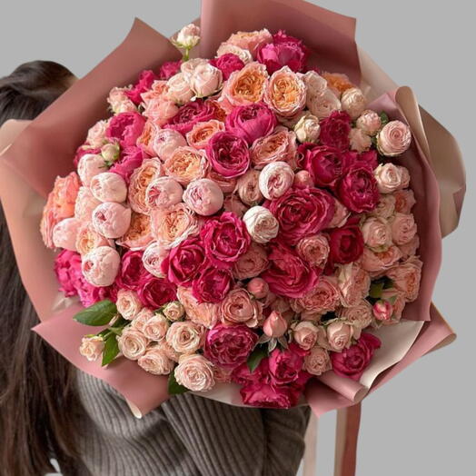 Julieta Floreciente Fucsia amor de melocotón