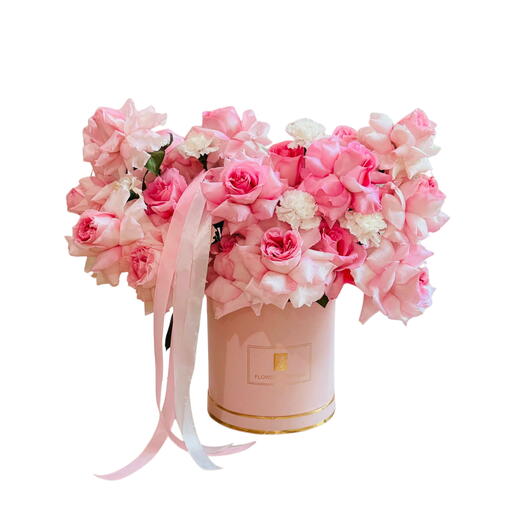 Коробка роз Sugar Blush