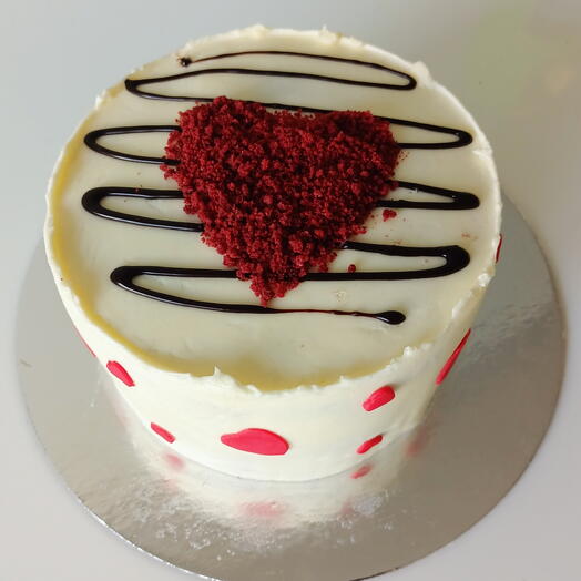 Heart bento cake