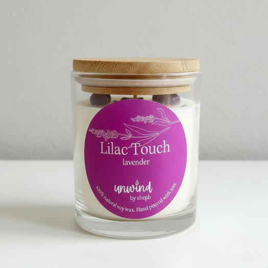 Lilac Lavender Candle 200ml | RC-H501
