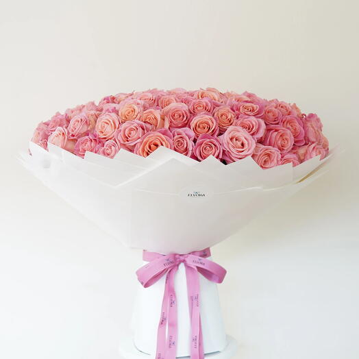 Pink Roses Soft Flora Bouquet