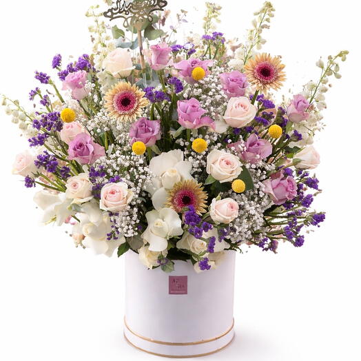 Роскошный микс цветов