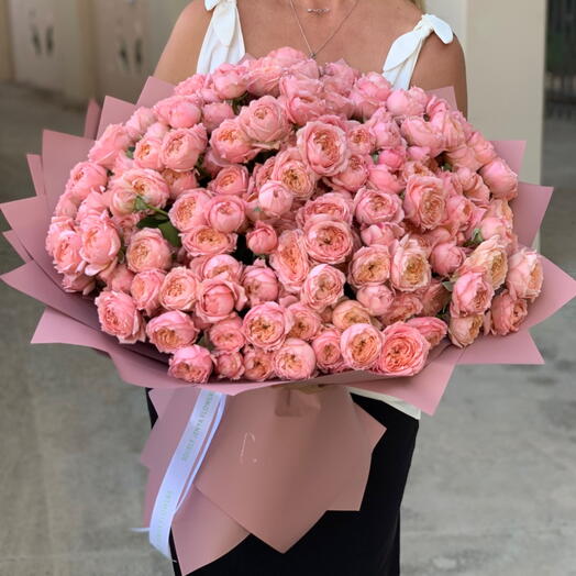 Букет пионовидных роз Любовь Джульетта