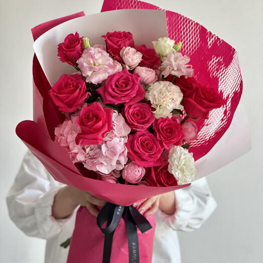 Elegant Pink Bliss Bouquet