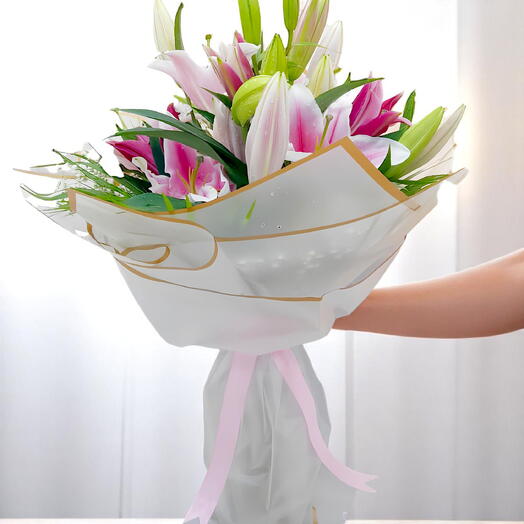 Букет лилий