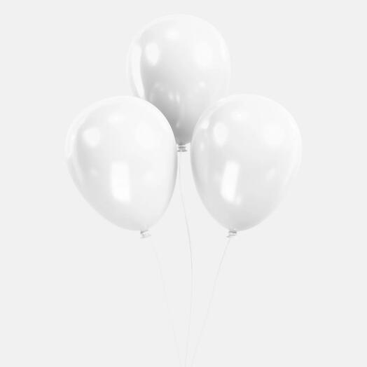 Набор белых шаров