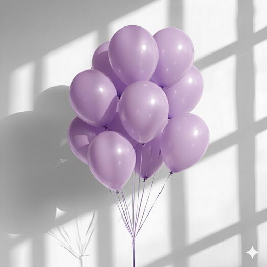 Helium Purple Balloons